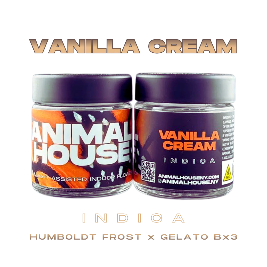 Animal House - Animal House | Vanilla Cream | Indoor | Flower | 3.5g | Indica Main Image