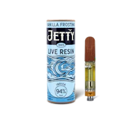 Jetty | Vanilla Frosting | Live Resin Cartridge | [1g] | Indica