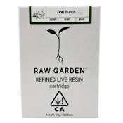Raw Garden 1g Live Resin Cartridge