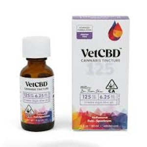 VETCBD - VETCBD | 20:1 REGULAR STRENGTH 125 | TINCTURE | 1OZ