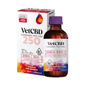 VET CBD | 250 Extra Strength | 2 fl oz | 250mg CBD : 25mg THC [275mg]