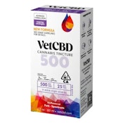 VET CBD | 500 Regular Strength | 2 fl oz | 500mg CBD : 25mg THC [525mg]