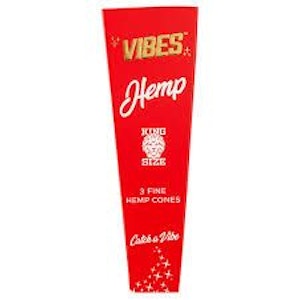 Vibes - VIBE HEMP CONES 3pk