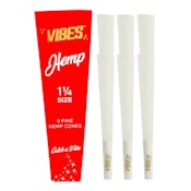 Vibes Hemp Cones (1 1/4 size) (6pk)