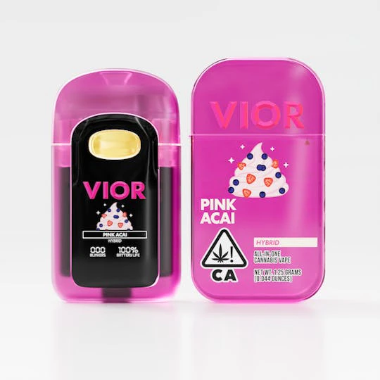 VIOR - VIOR | PINK ACAI - AIO | CARTRIDGE | 1.25G Main Image