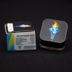 THE HEMPIRE COLLECTIVE - THC x Fire and Ice | (1G) Live Resin | Voluptous Kush