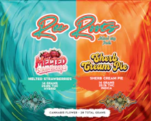 Rec Roots - Melted Strawberries + Sherb Cream Pie - Mixed Ounce Pack - 2 x 14g - Dry Flower