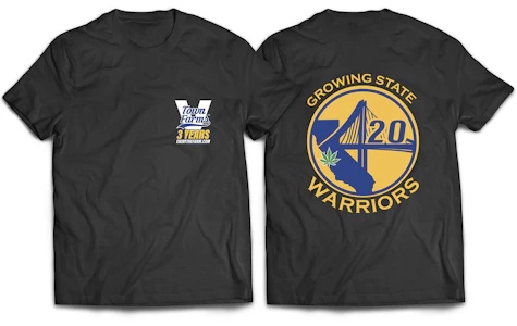 FARMS ACCESSORIES - Black Growing State V-Town Anniversary 3XL T-Shirt - Farms Brand