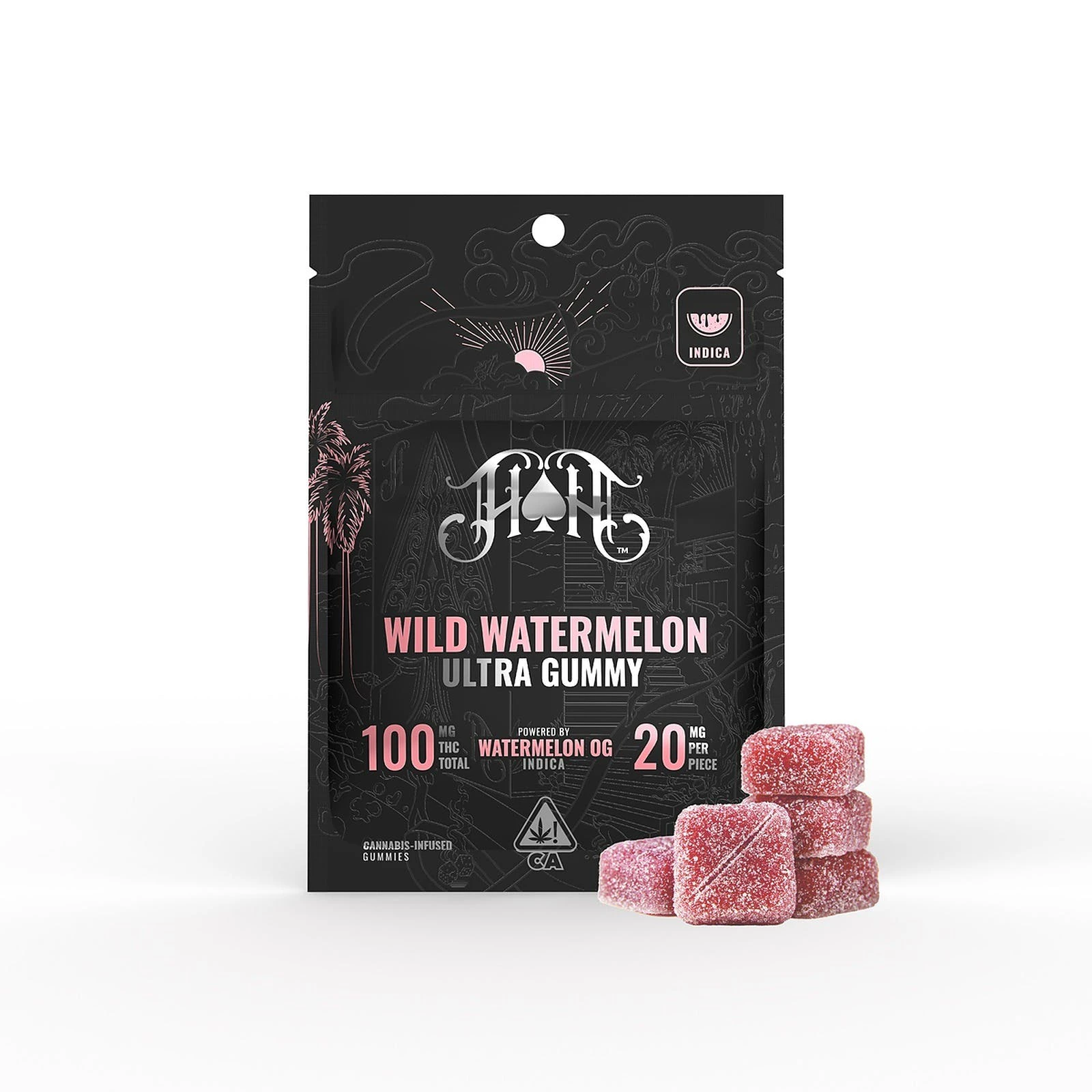 Heavy Hitters - Wild Watermelon Gummies Main Image