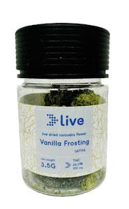 Live - LIVE - Vanilla Frosting - Sativa - 3.5g - Flower