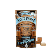 Vanilla Latte x Cereal Milk (H) | Gummies 100mg Live Rosin Chews | Lost Farms