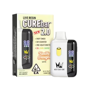 West Coast Cure - Vanilla Oranges (S) | 1g CUREbar All In One 2.0 | West Coast Cure