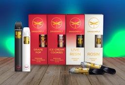 Dragonfly - Papaya Punch (I Hybrid) Vape Cart - 1g
