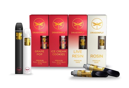 DRAGONFLY (MI) - Dragonfly Disposable - Strawberry Cough - 1g