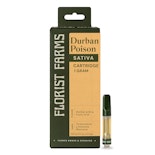 Florist Farms - Durban Poison - 1g Cartridge - Concentrate