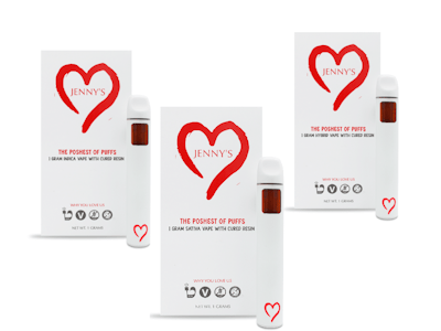 JENNY'S (NY) - Posh Puffs Vapes: | Orange 76| Delicious Full Spectrum Cured Resin .5G