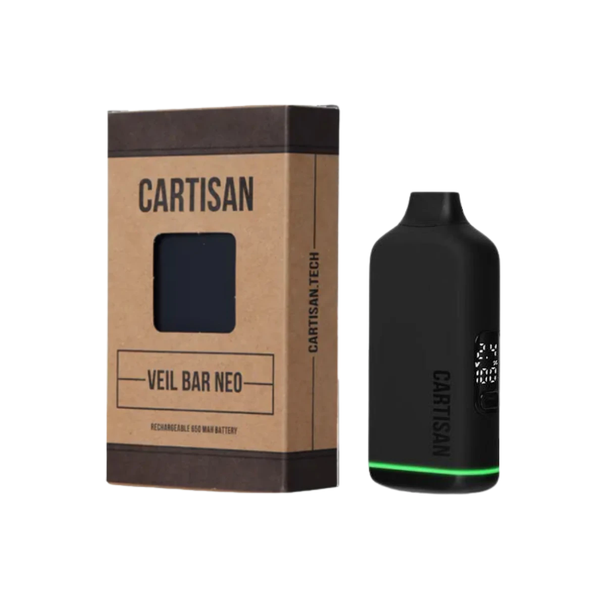CARTISAN - Veil Bar Neo (Noir) | 510 Battery | Cartisan Main Image