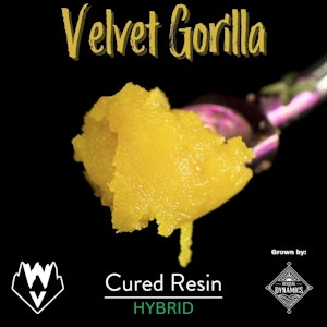 WILLAMETTE VALLEY ALCHEMY - Velvet Gorilla, Cured Resin Badder