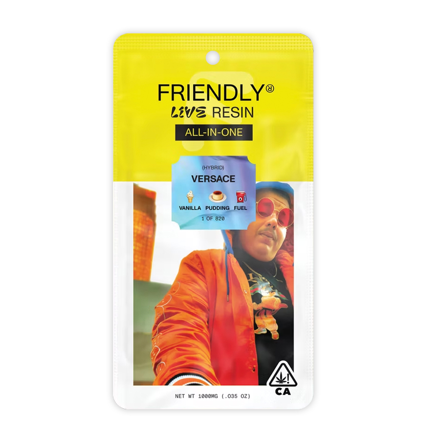 Friendly Brand Versace Live Resin All-In-One 1.0g