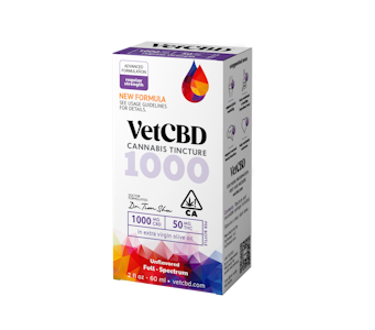 VETCBD - Vet CBD -  20:1 2oz Regular Strength - 1000mg