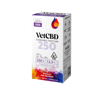 VetCBD - VetCBD - 250mg CBD - 2oz Regular Strength Tincture