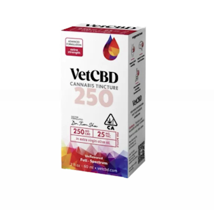 VETCBD - VET CBD | 250mg CBD : 25mg THC | Extra Strength Tincture | 2oz