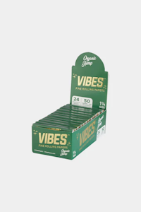 Vibes - Vibes Papers | 1 1/4 Organic Hemp Papers | 50 Pack