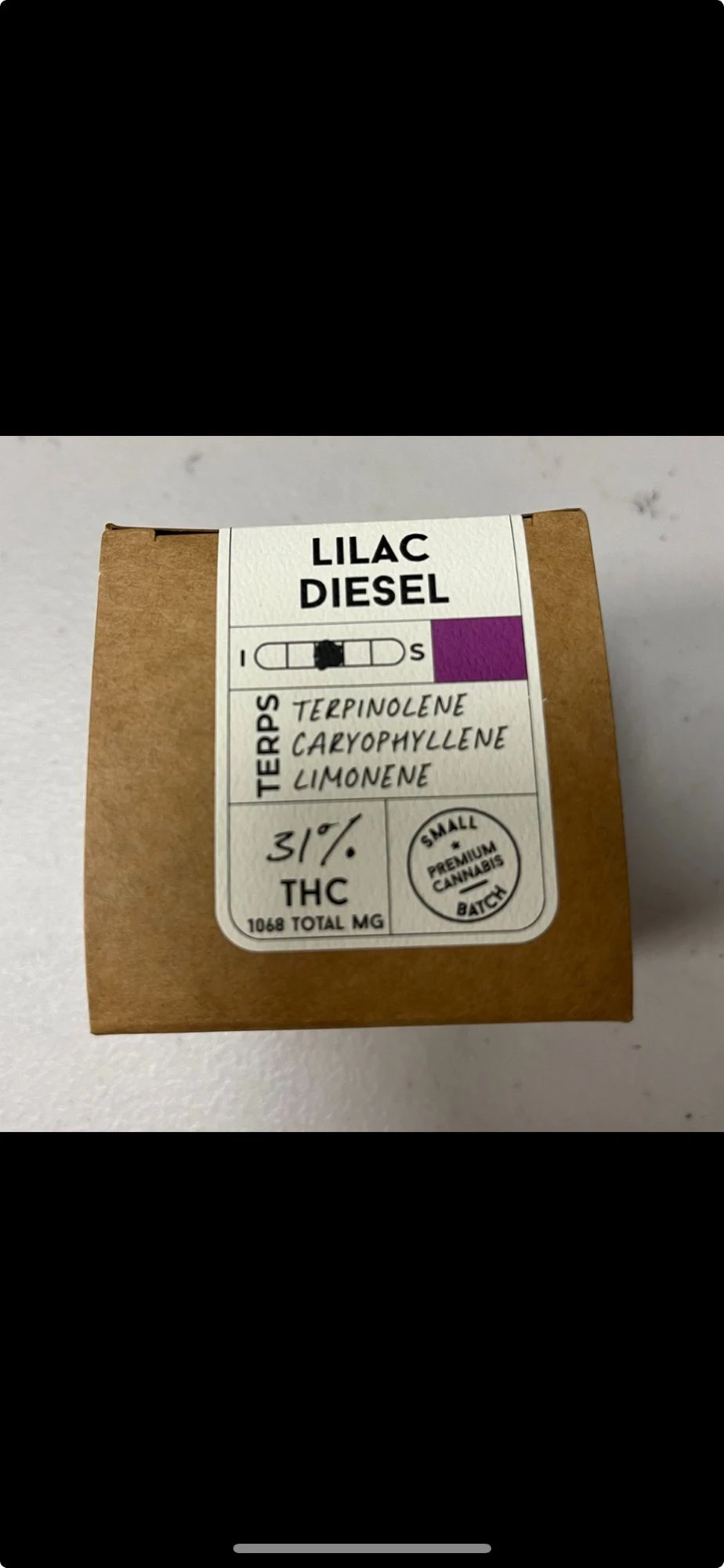 Ithaca Organics - A33 Ithaca Organics Lilac Diesel Flower 3.5g  Main Image