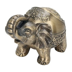 Bronze Elephant Ashtray