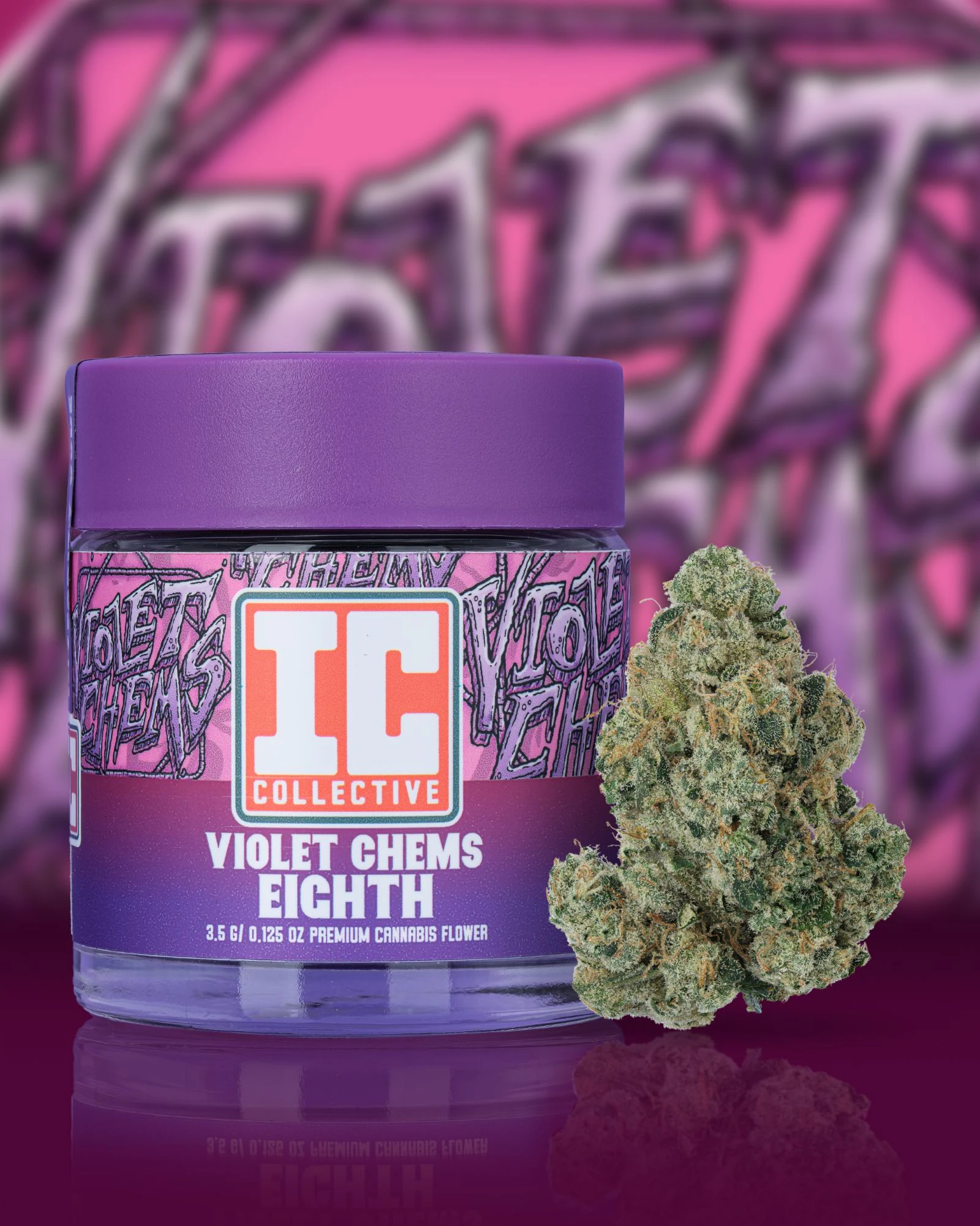 IC Collective - IC Collective | Premium Flower | Violet Chems | 3.5g Main Image