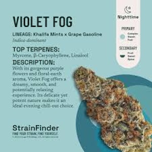 THE BOTANIST - The Botanist | Flower | Violet Fog | Buds | 28g