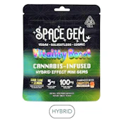 Space Gem - Mini Gems - Hybrid Gummies - 20pk - 100mg