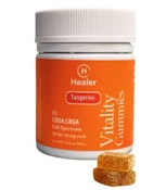 Healer | CBD:CBGA 1:1 Vitality Gummy | Tangerine 200mg