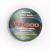 Voodoo - Green Apple 1:1 THC:CBD (Sativa) Gummies - 200mg