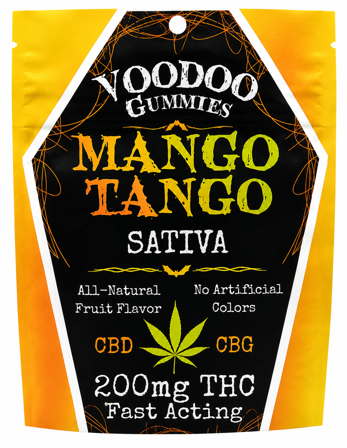 Voodoo - Mango Tango 2:2:1 | THC:CBD:CBG | 200mg Main Image