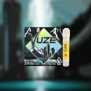 VUZE - VUZE - 1g Live Resin Cart - Afghan Princess