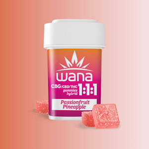 WANA - Wana - Passionfruit Pineapple 1:1:1 100mg