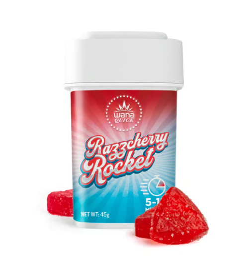 WANA - Wana Quick Razzcherry Rocket 10pk Gummies - 100mg Main Image