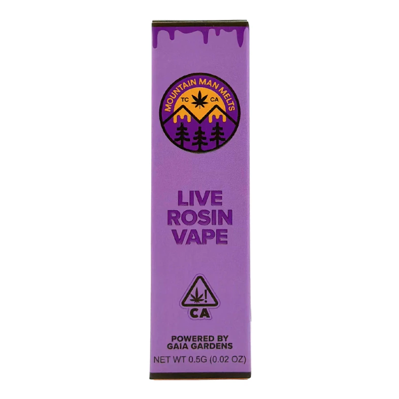Mountain Man Melts - Mountain Man Melts - Live Rosin - WAP - RTU - 0.5g Main Image
