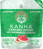 KANHA | WATERMELON 1:20 THC/CBD - 10PK | EDIBLE