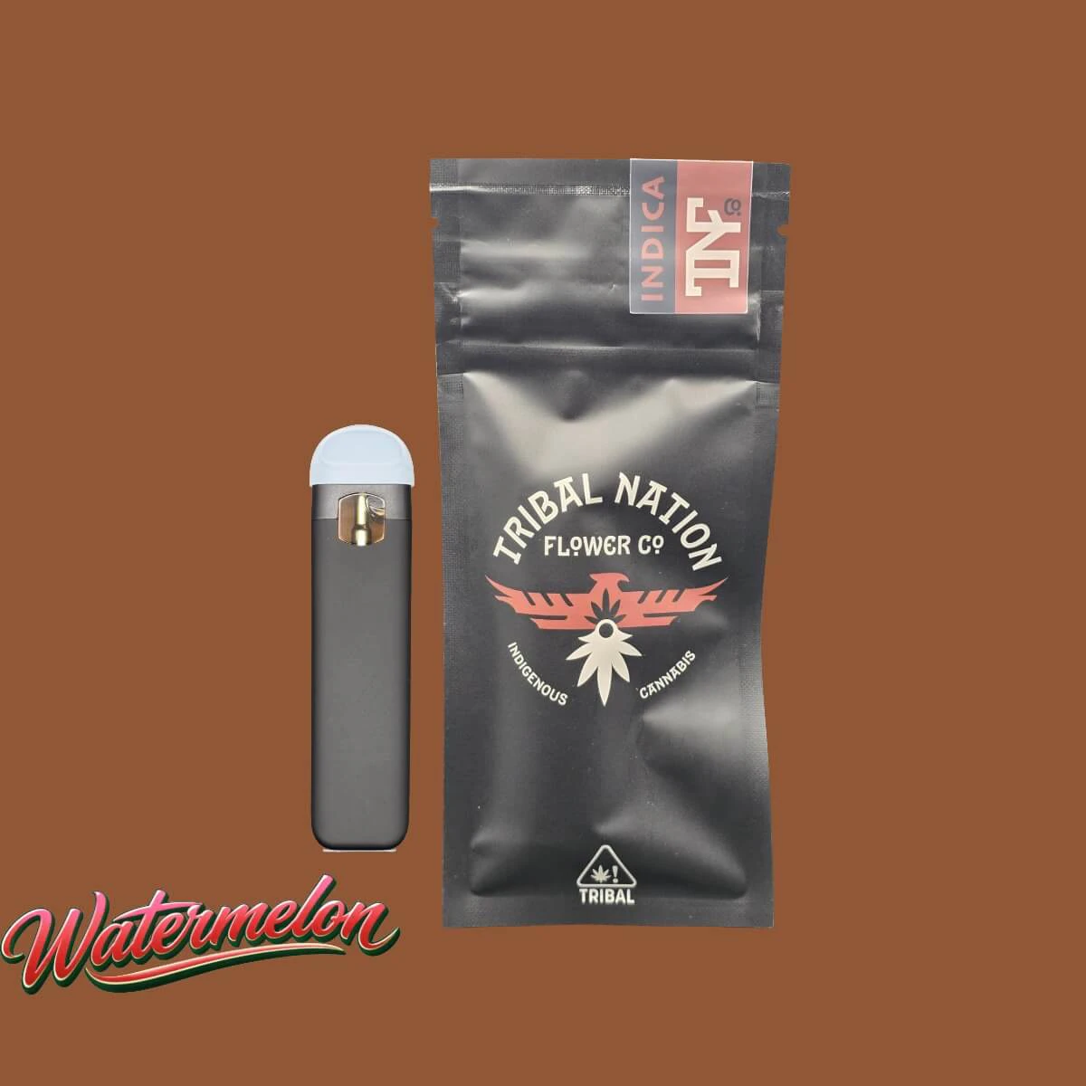 Tribal Nation Flower Company - TNFC .5g Disposable- Watermelon Main Image