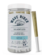 Wave Rider Hash Infused 5pk Prerolls 2.5g Lemon Zest