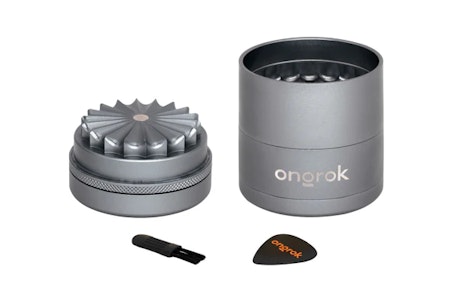 ONGROK - Ongrok - Mini 5 piece | Flower Petal Toothless Grinder | Silver | Metal (2.2 in)