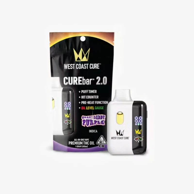 West Coast Cure - West Coast Cure - Granddaddy Purple CUREbar 1g Main Image