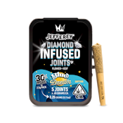 WCC - Infused Prerolls - Blue Dream - Jefferey Diamonds - 5PK - 3.25G