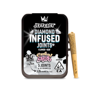 West Coast Cure - WCC - Infused Prerolls - Cereal Milk - Jefferey Diamonds - 5PK - 3.25G