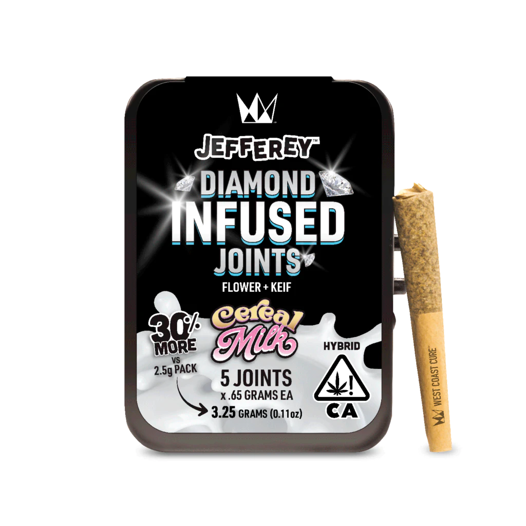 West Coast Cure - WCC - Infused Prerolls - Cereal Milk - Jefferey Diamonds - 5PK - 3.25G Main Image