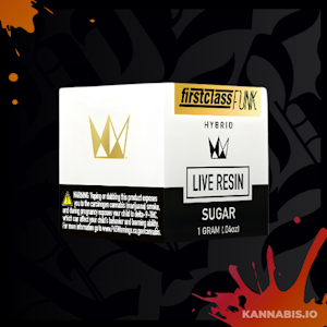 West Coast Cure - WCC - First Class Funk Live Resin Sugar - 1G