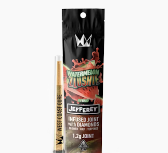 WEST COAST CURE - WEST COAST CURE 1.2G Watermelon Zlushie Infused Preroll