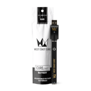 West Coast Cure - 510 Thread Variable Voltage - Black Battery